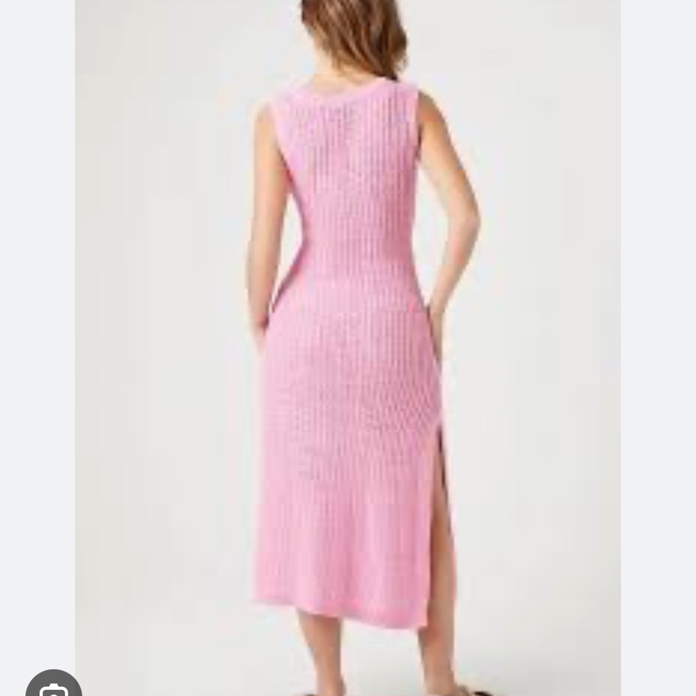 Forever 21 Pink Ribbed Dress - Picture 2 of 2